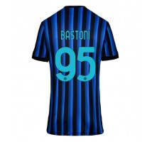 Inter Milan Alessandro Bastoni #95 Koszulka Podstawowa damskie 2025-26 Krótki Rękaw